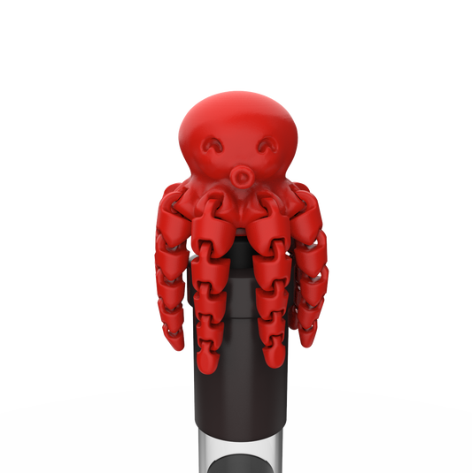 Octopus wine stopper wine product fresh wine wijnstopper flessenstopper kado duurzaam gerecycled cadeau gift nieuw